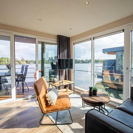 In A With Swimming Pool On The Leukermeer Well (Limburg)